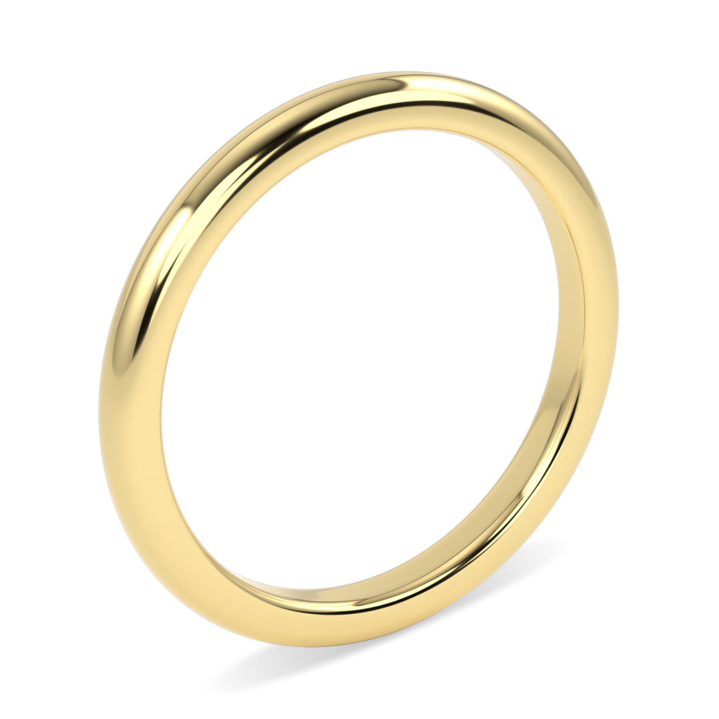 Cove 18ct Yellow Gold Wedding Band