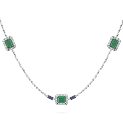 Empower Emerald Diamond Chain