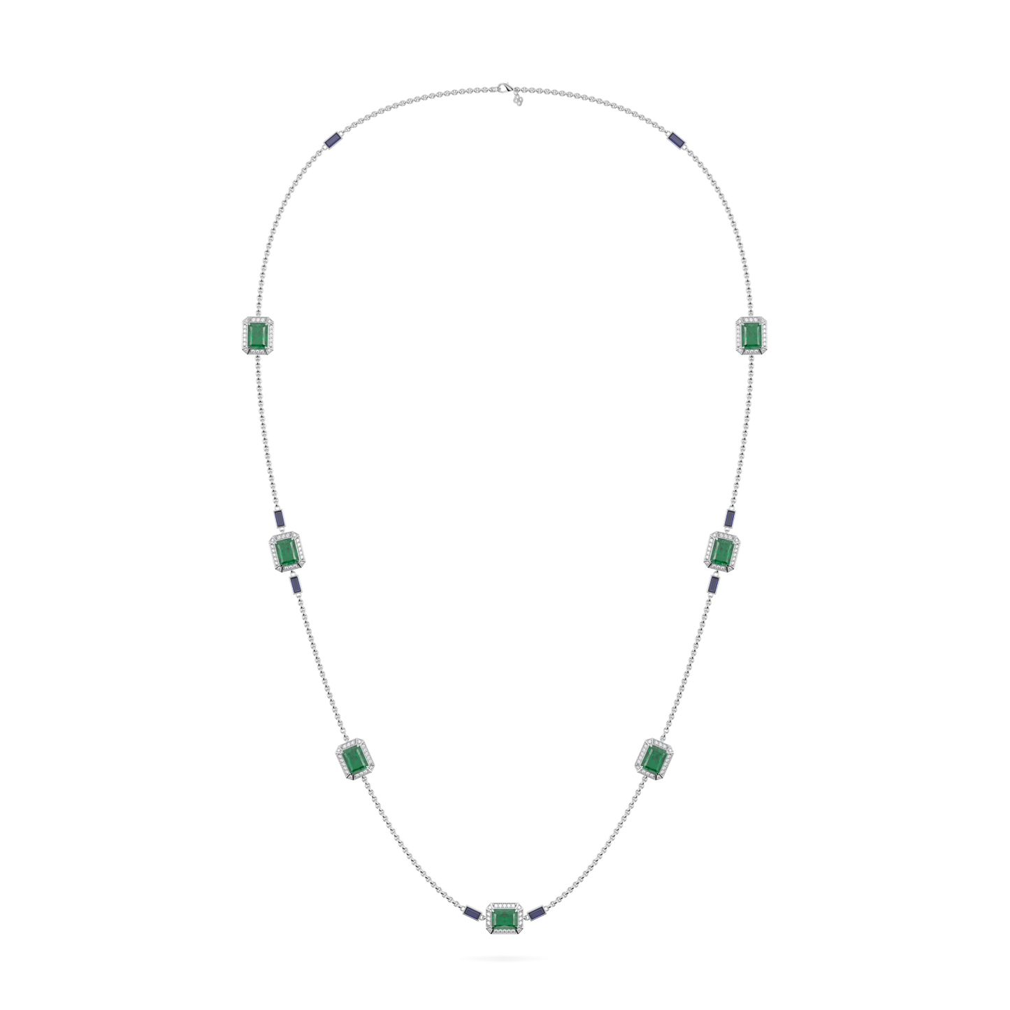 Empower Emerald Diamond Chain