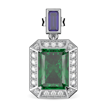 Empower Emerald Diamond Drop Earrings