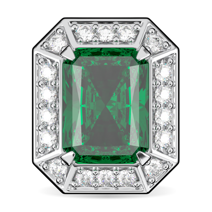 Empower Emerald Diamond Stud Earrings