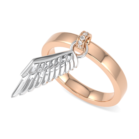 Empower Freedom Rose Gold Ring