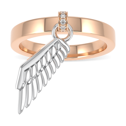 Empower Freedom Rose Gold Ring