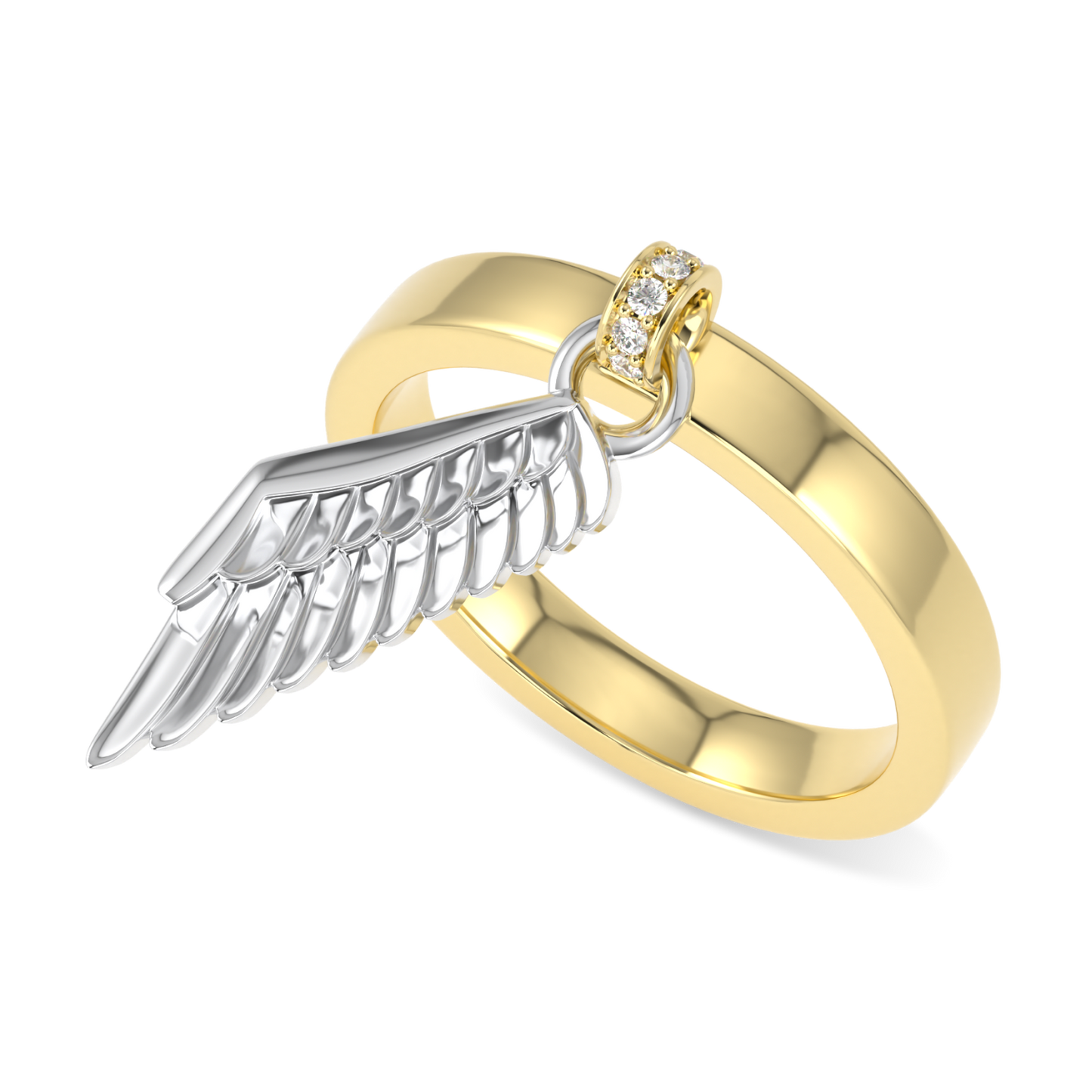 Empower Freedom Yellow Gold Ring