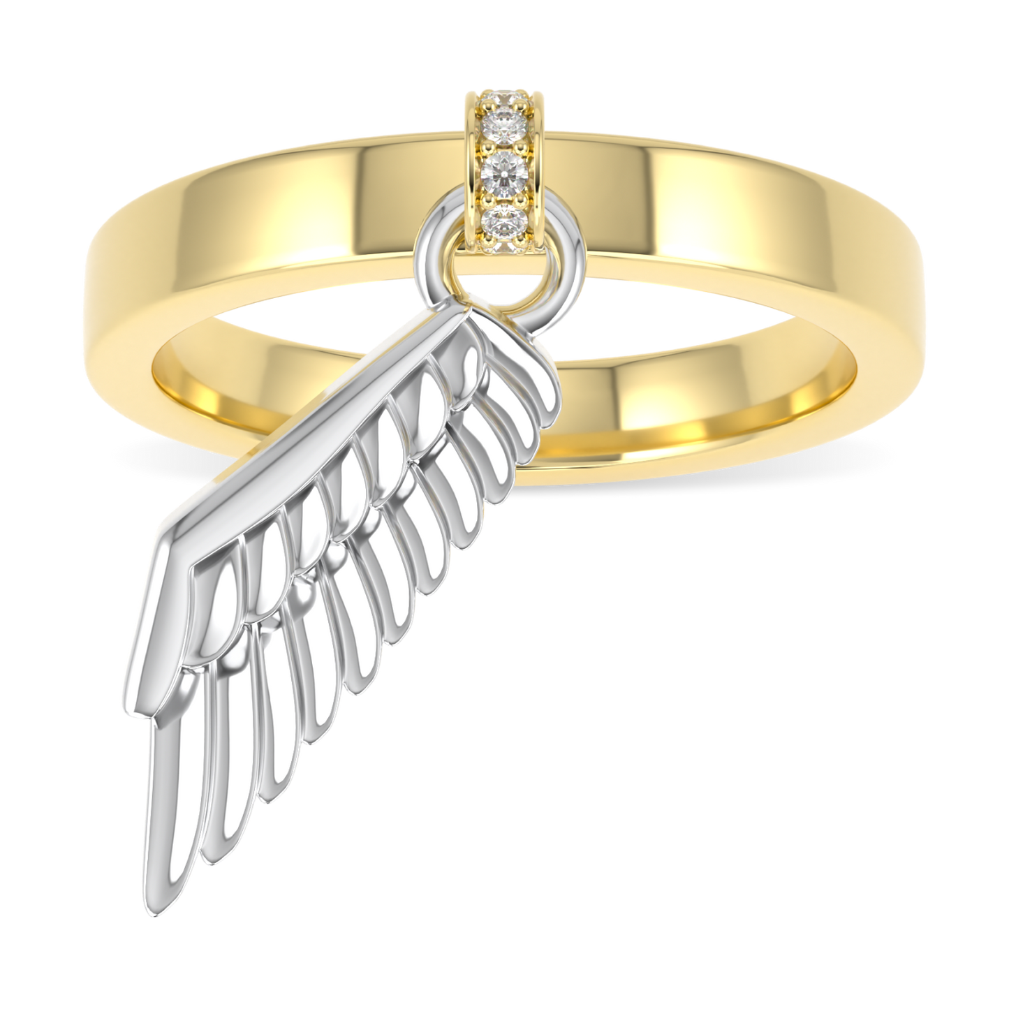 Empower Freedom Yellow Gold Ring