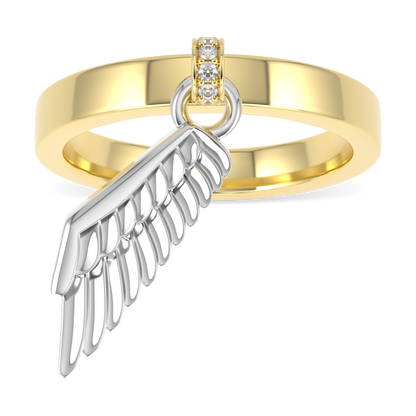 Empower Freedom Yellow Gold Ring