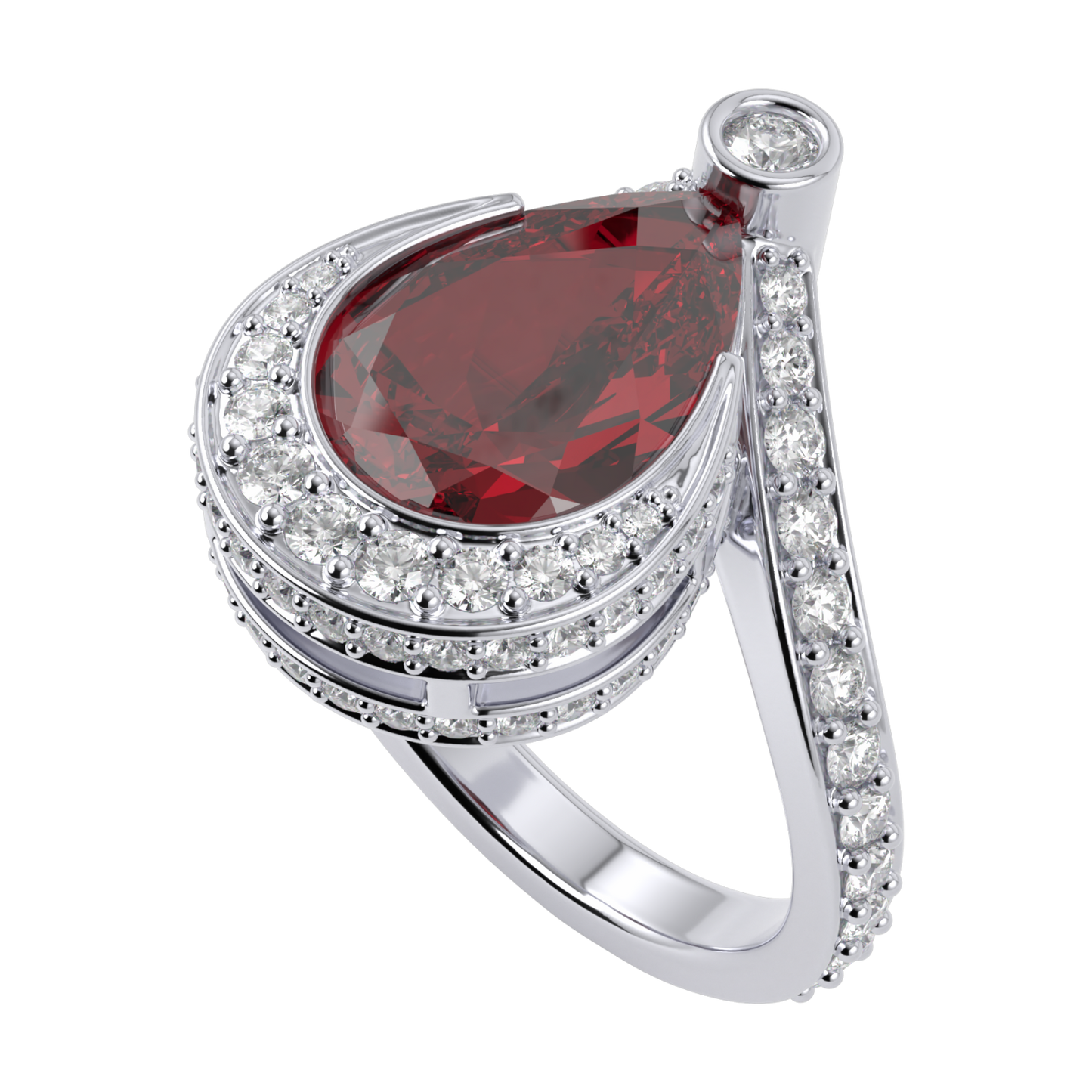 Evermore Ruby Diamond Ring