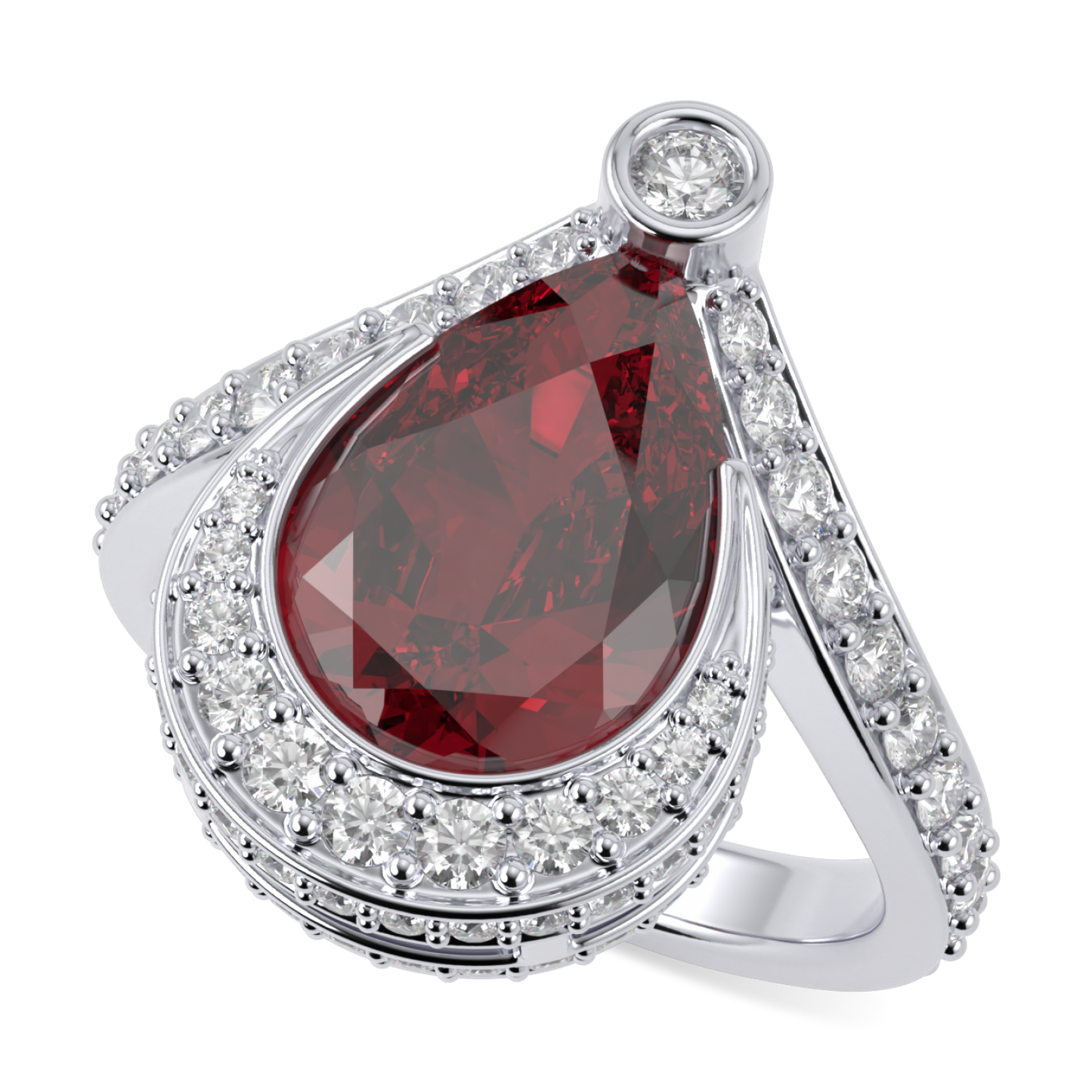 Evermore Ruby Diamond Ring