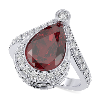 Evermore Ruby Diamond Ring