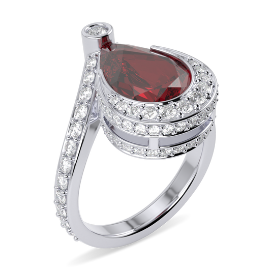 Evermore Ruby Diamond Ring