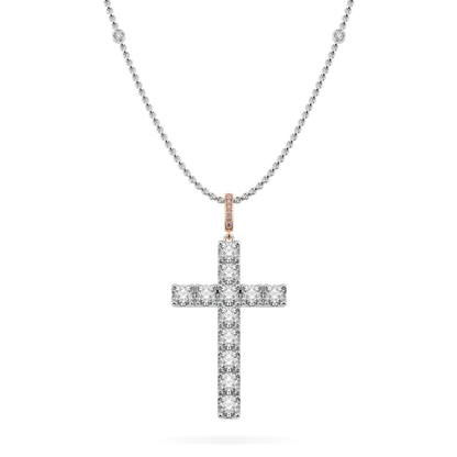 Faith Diamond Set Cross