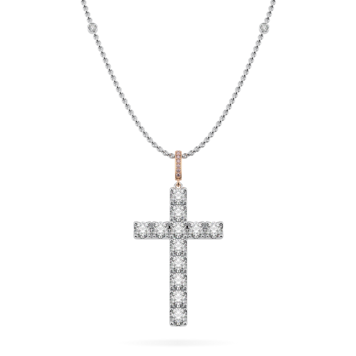 Faith Diamond Set Cross