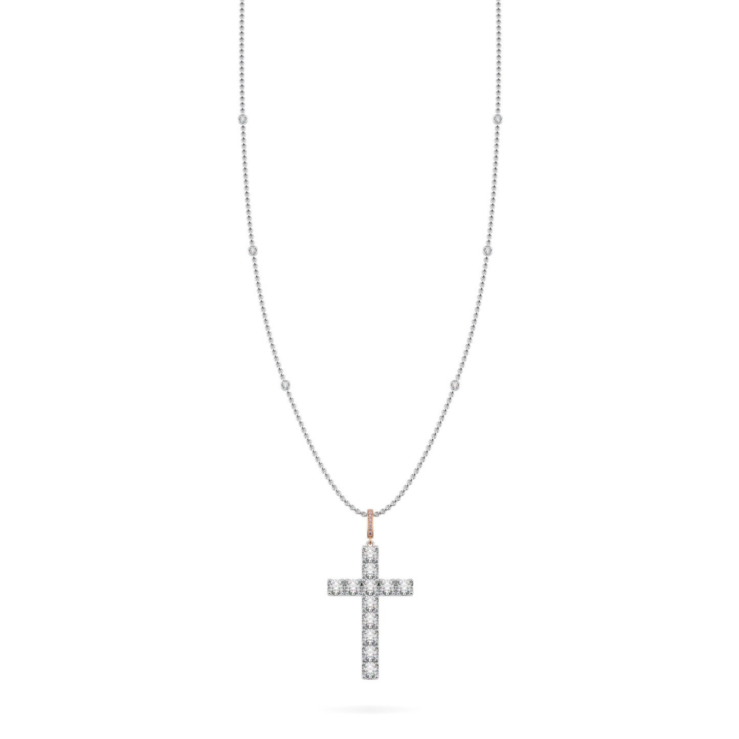 Faith Diamond Set Cross