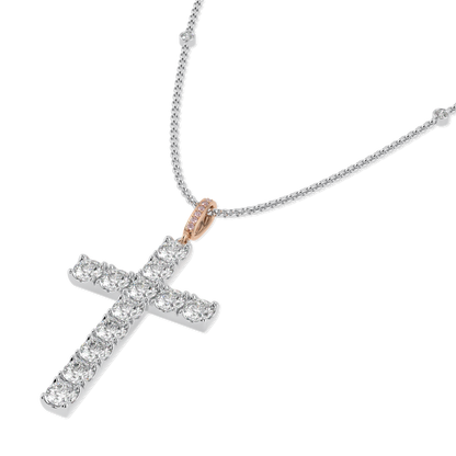 Faith Diamond Set Cross