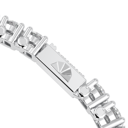 Classic Blacklock Platinum Diamond Tennis Bracelet