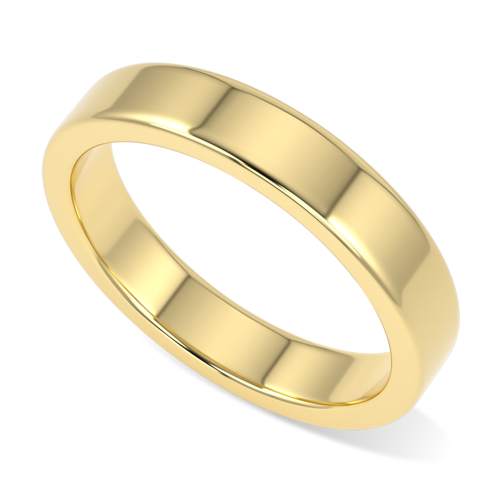 Force Gents Yellow Gold Wedding Band