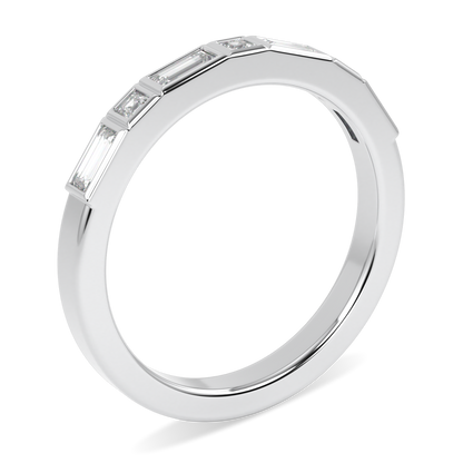 Force Platinum Diamond Wedding Band