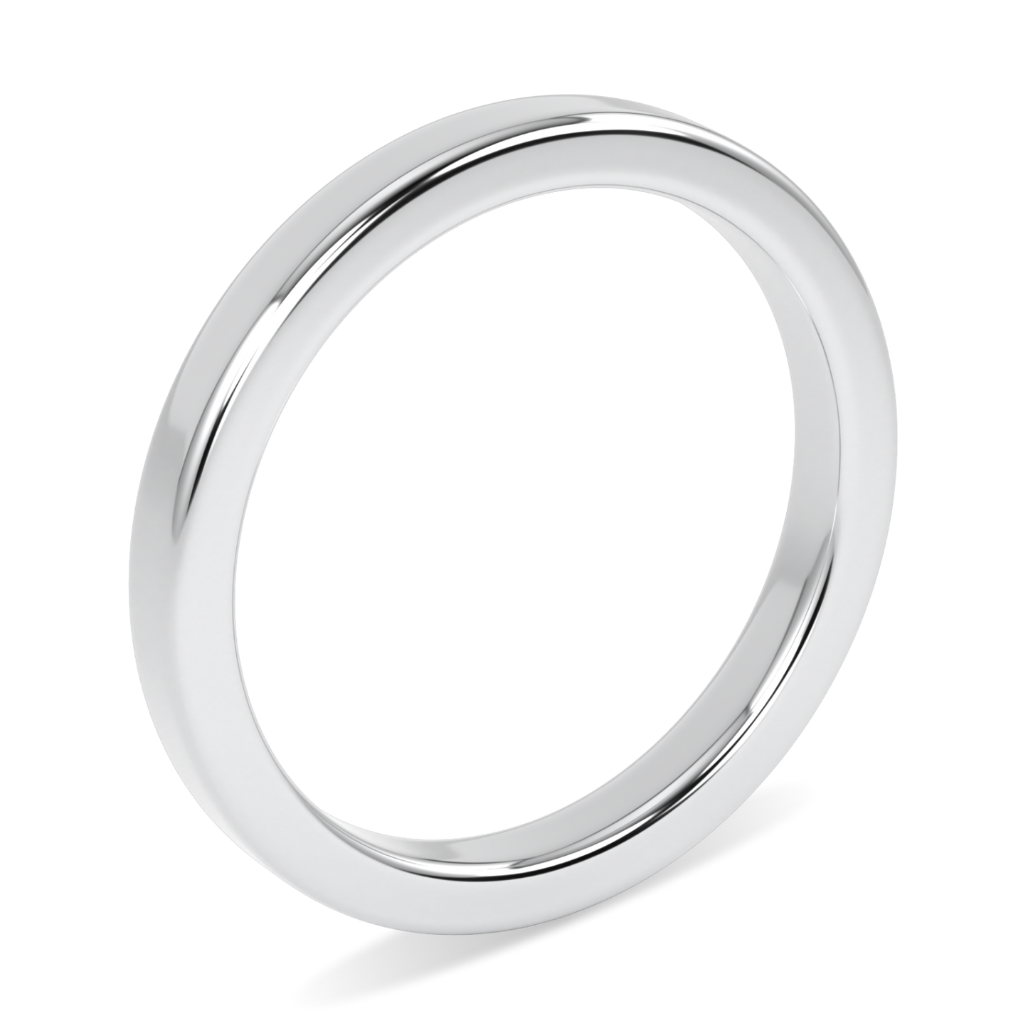 Force Platinum Wedding Band