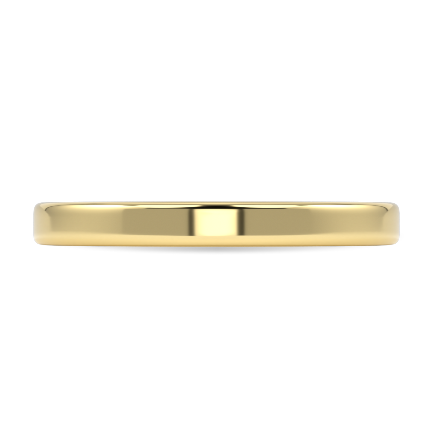 Force Yellow Gold Wedding Band