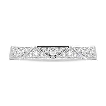 Hawthorn Platinum Diamond Unisex Wedding Band