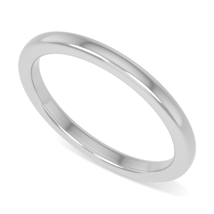 Hawthorn Platinum Wedding Band