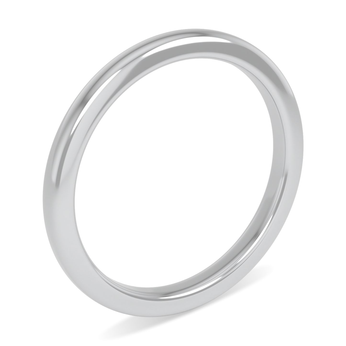 Hawthorn Platinum Wedding Band