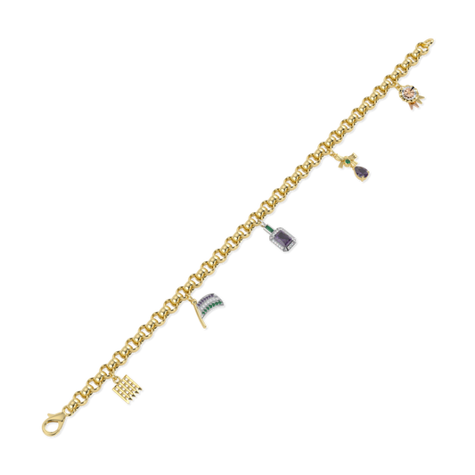 Limited Edition IWD22 Gold Charm bracelet