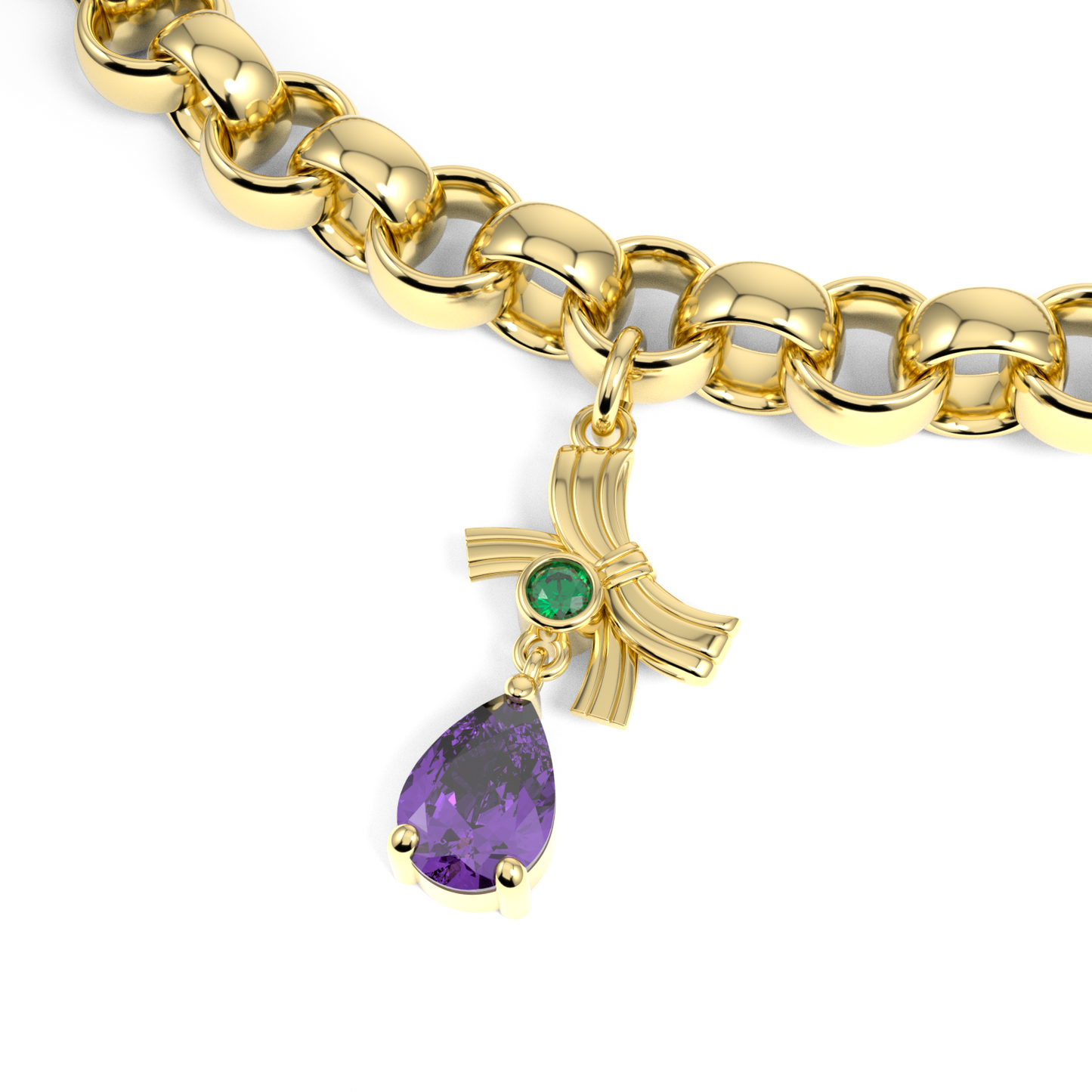 Limited Edition IWD22 Gold Charm bracelet