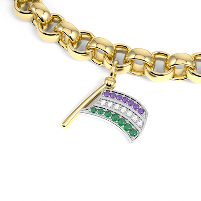 Limited Edition IWD22 Gold Charm bracelet