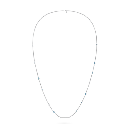 Neo Aquamarine Diamond Chain